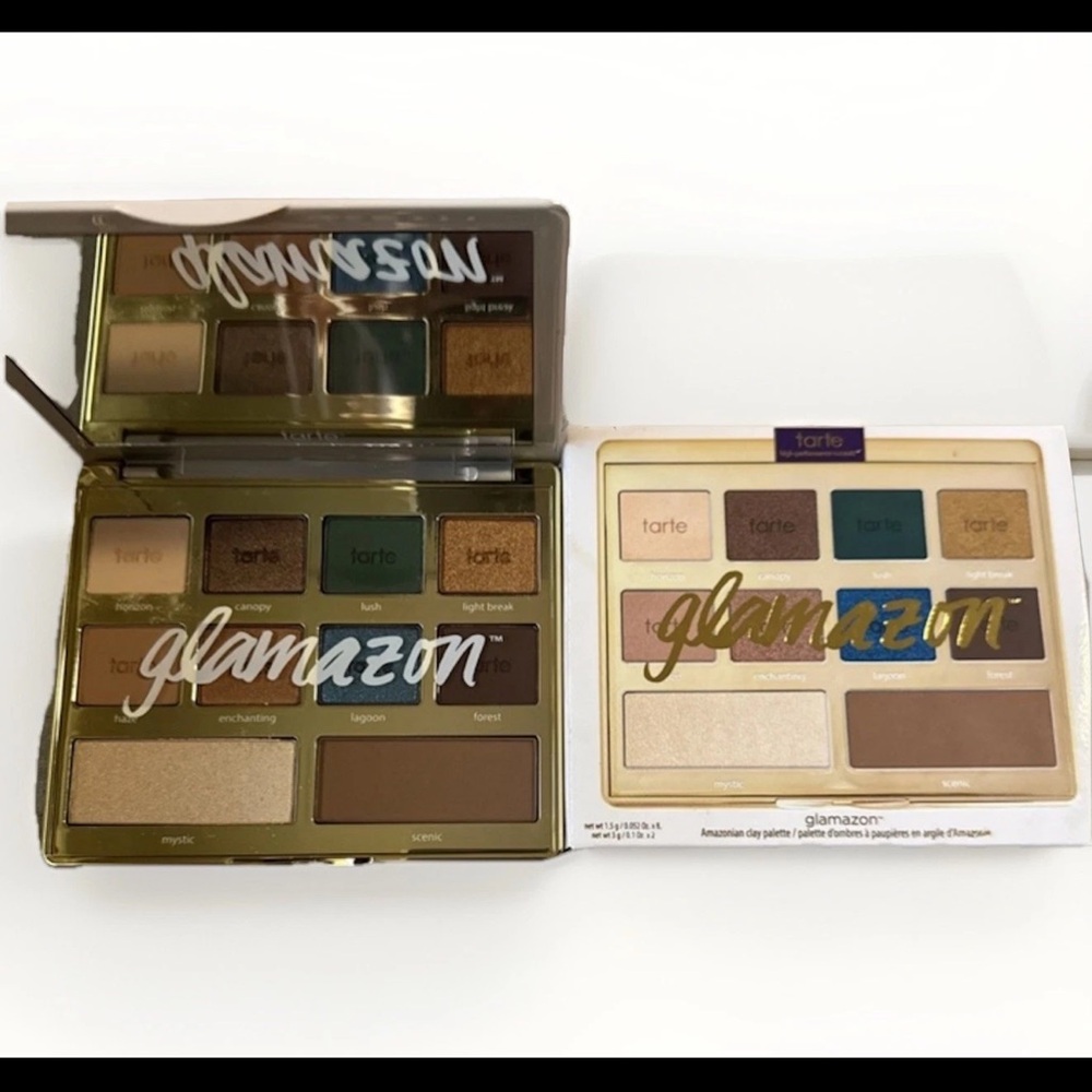 Tarte • Glamazon • 10 Shade Eyeshadow Amazonian Clay Palette - Matte Shimmer NIB